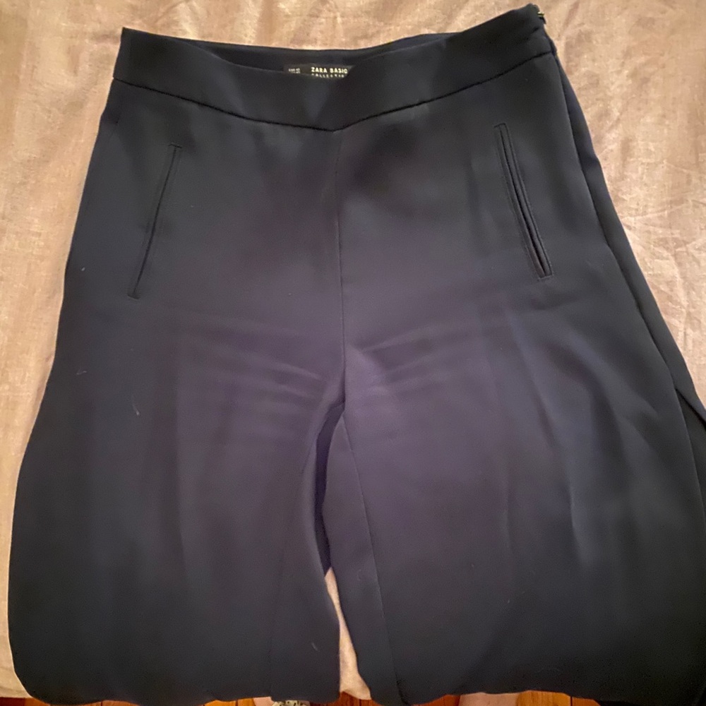 Zara navy pants